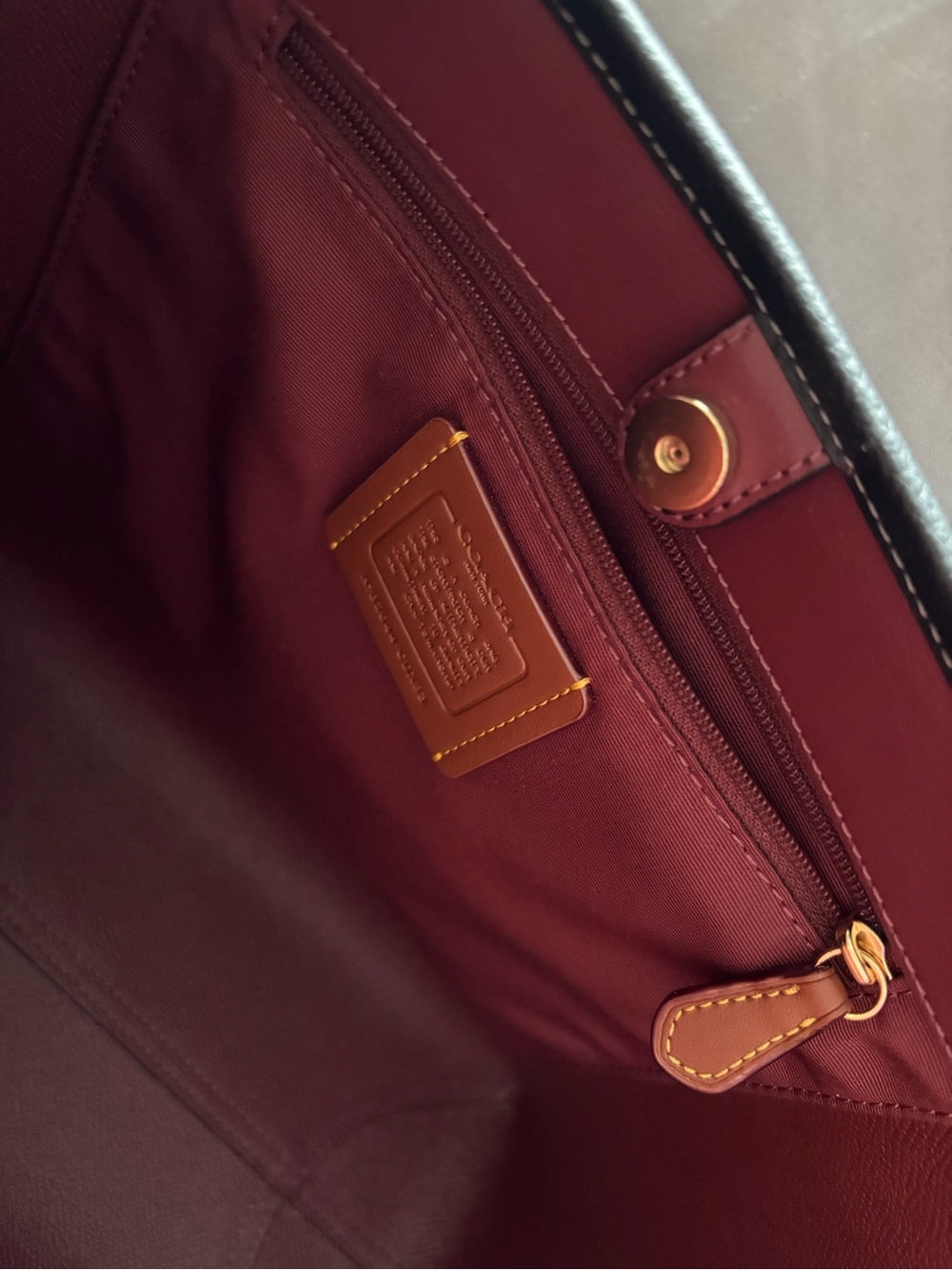 Coach medium city tote bag - Picture 4 of 7
